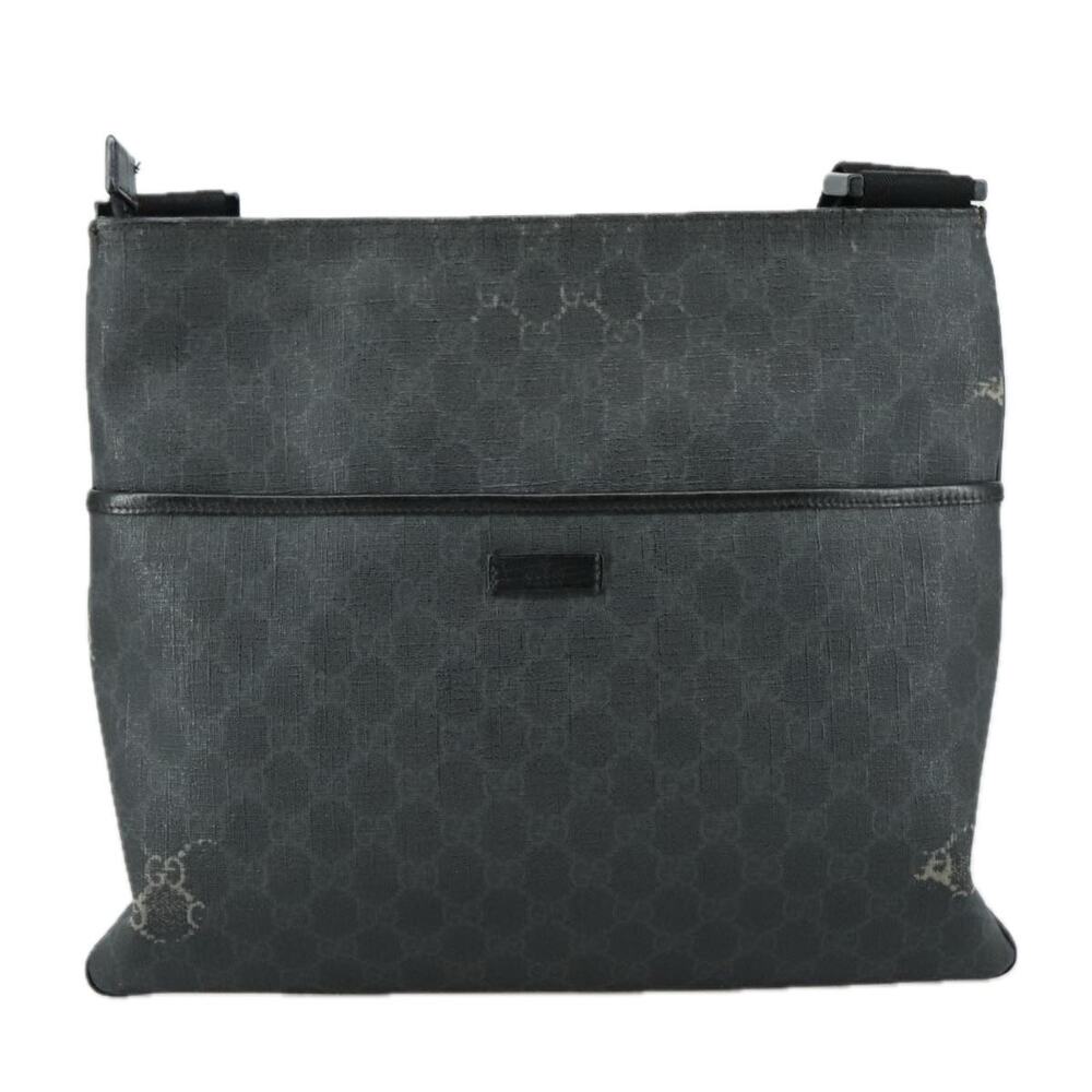 Gucci GG Supreme Shoulder Bag Black